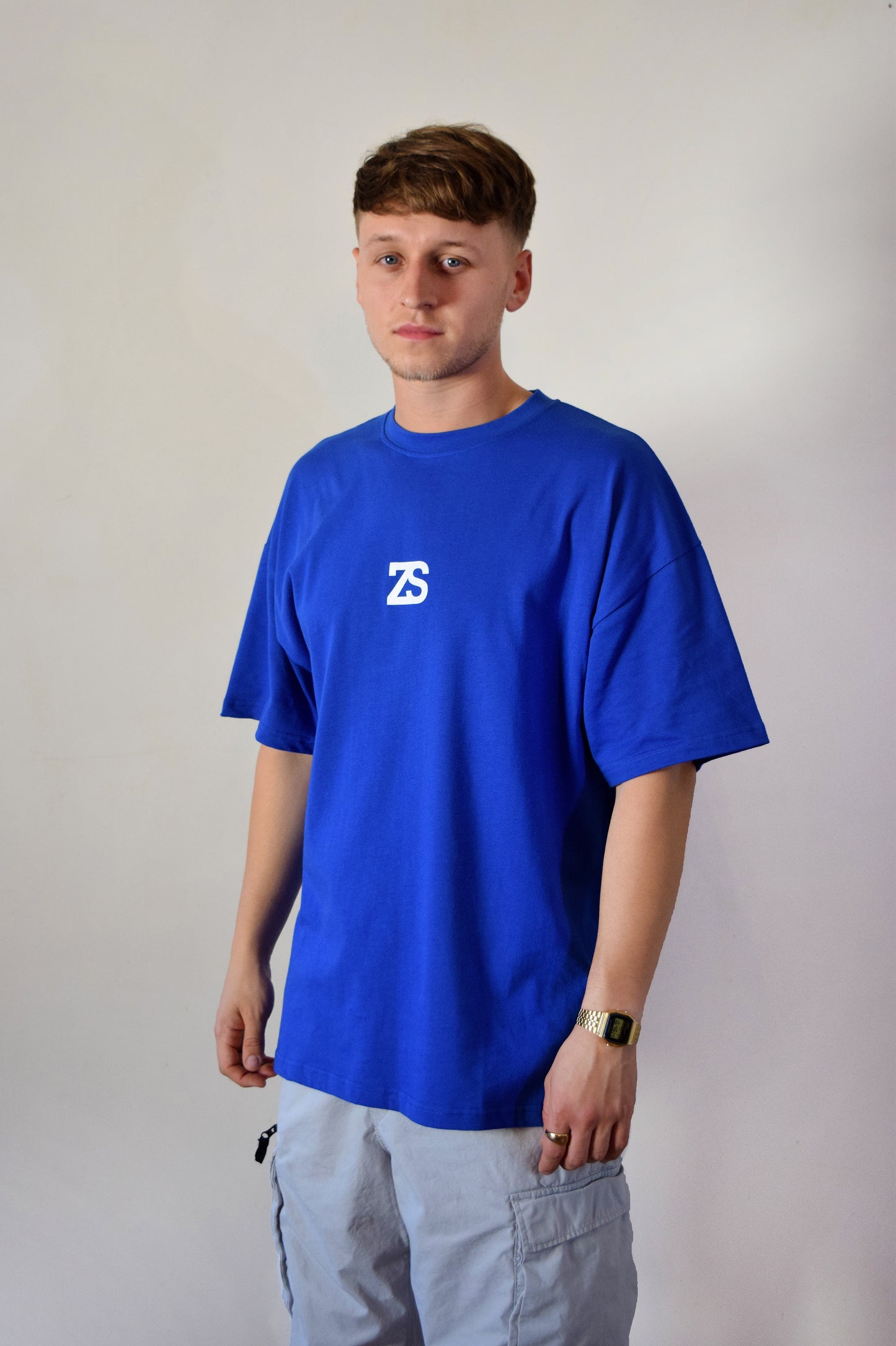 Script T-Shirt // LIMITED EDITION Cobalt Blue