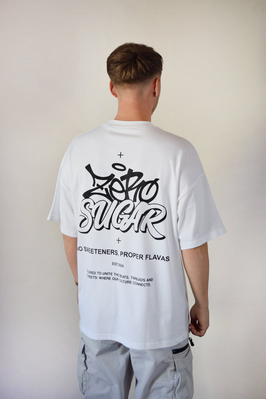 Script T-Shirt // White