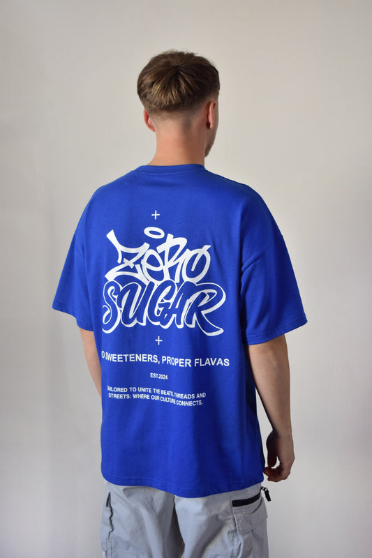 Script T-Shirt // LIMITED EDITION Cobalt Blue