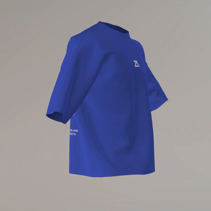 Script T-Shirt // LIMITED EDITION Cobalt Blue